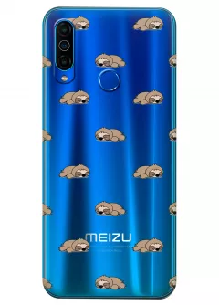 Чехол для Meizu M10 - Спящие ленивцы