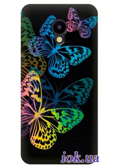Чехол для Meizu M5 - Бабочки