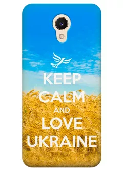 Чехол для Meizu M6s - Love Ukraine