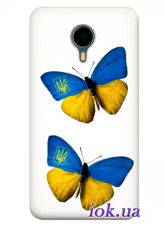 Чехол для Meizu MX4 Pro - Бабочки