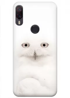 Чехол для Meizu Note 9 - Белая сова
