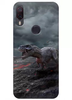 Чехол для Meizu Note 9 - Динозавры