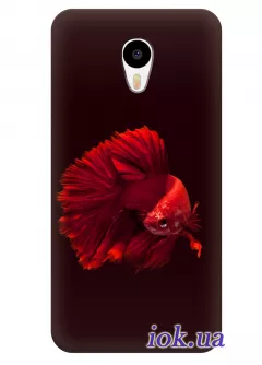 Чехол для Meizu M3 Note - Красная рыбка
