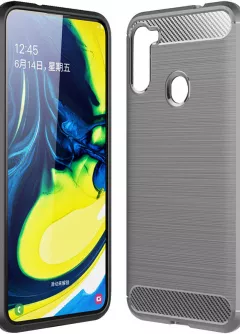 TPU чехол Slim Series для Samsung Galaxy A21, Серый