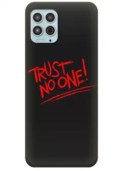 Motorola G100 силиконовый чехол с картинкой - Не доверяй никому