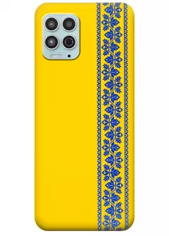 Motorola G100 силиконовый чехол с картинкой - Украинский узор