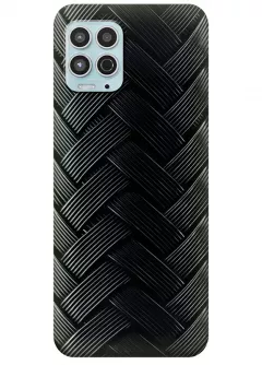 Motorola G100 силиконовый чехол с картинкой - Плетеный узор