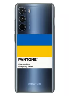 Чехол для Motorola G200 с пантоном Украины - Pantone Ukraine
