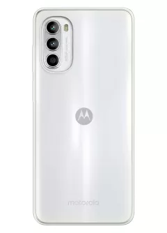Motorola G52 прозрачный силиконовый чехол LOOOK