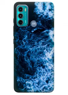 Motorola G60 силиконовый чехол с картинкой - Океан