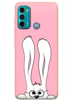 Motorola G60 силиконовый чехол с картинкой - Кролик