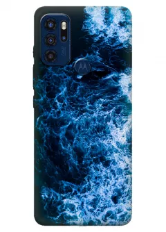 Motorola G60s силиконовый чехол с картинкой - Океан