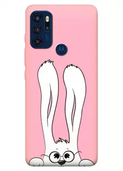 Motorola G60s силиконовый чехол с картинкой - Кролик