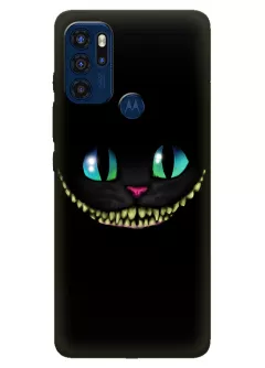Motorola G60s силиконовый чехол с картинкой - Чеширский кот