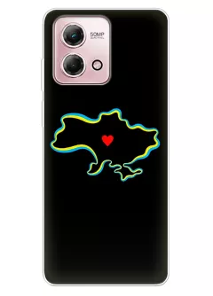 Чехол на Motorola G Stylus 4G 2023 для патриотов Украины - Love Ukraine