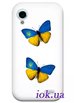Чехол на Lenovo S720 - Украинские бабочки