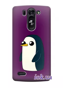 Чехол для LG G3s - Пингвин