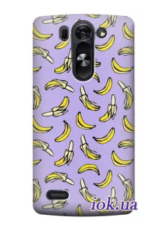 Чехол для LG G3s - Бананы