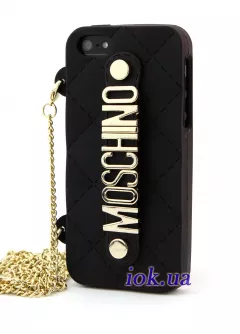 Модный чехол Moschino в виде клатча для iPhone 5/5S