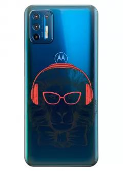 Чехол для Motorola Moto G9 Plus - Лев