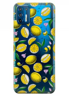 Чехол для Motorola Moto G9 Plus - Лимоны