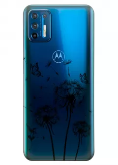 Чехол для Motorola Moto G9 Plus - Одуванчики