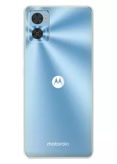Motorola E22 прозрачный силиконовый чехол