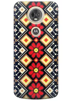 Чехол для Motorola Moto E5 Plus - Народные узоры