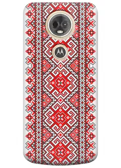 Чехол для Motorola Moto E5 Plus - Вышиванка