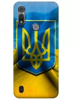 Чехол для Motorola E6i - Герб Украины