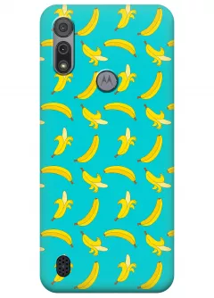 Чехол для Motorola E6i - Бананы