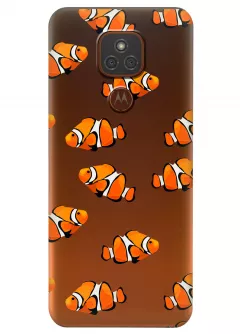 Чехол для Motorola Moto E7 Plus - Рыбки