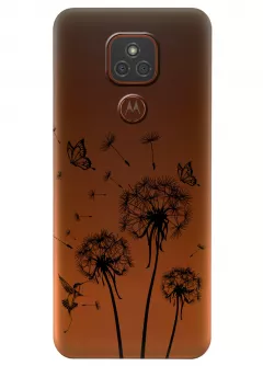 Чехол для Motorola Moto E7 Plus - Одуванчики