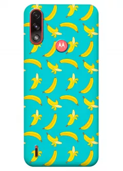 Чехол для Motorola E7i Power - Бананы