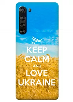 Чехол для Motorola Edge - Love Ukraine