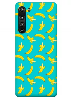 Чехол для Motorola Edge - Бананы