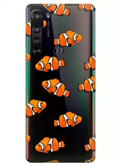 Чехол для Motorola Edge - Рыбки