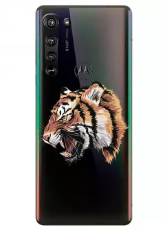 Чехол для Motorola Edge - Тигр