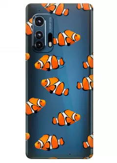 Чехол для Motorola Edge+ - Рыбки