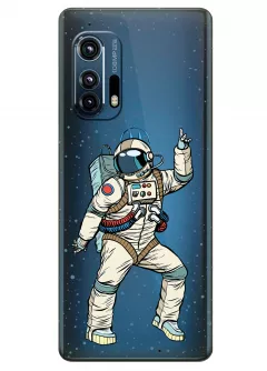 Чехол для Motorola Edge+ - Веселый космонавт