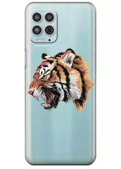Чехол для Motorola Edge S - Тигр