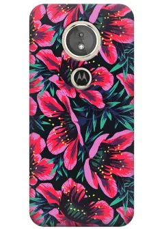 Чехол для Motorola Moto E5 - Цветочки