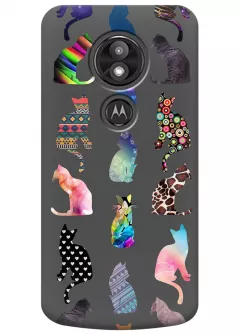 Чехол для Motorola Moto E5 Play - Котики