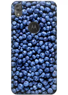Чехол для Motorola Moto E6 - Черника