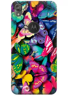 Чехол для Motorola Moto E6 - Бабочки