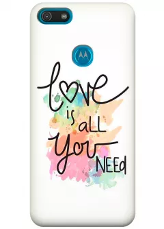 Чехол для Motorola Moto E6 Play - My Love