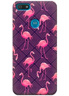 Чехол для Motorola Moto E6 Play - Exotic birds