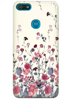 Чехол для Motorola Moto E6 Play - Wildflowers