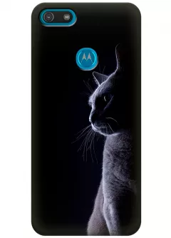 Чехол для Motorola Moto E6 Play - Кошечка