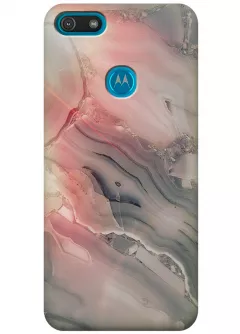Чехол для Motorola Moto E6 Play - Marble